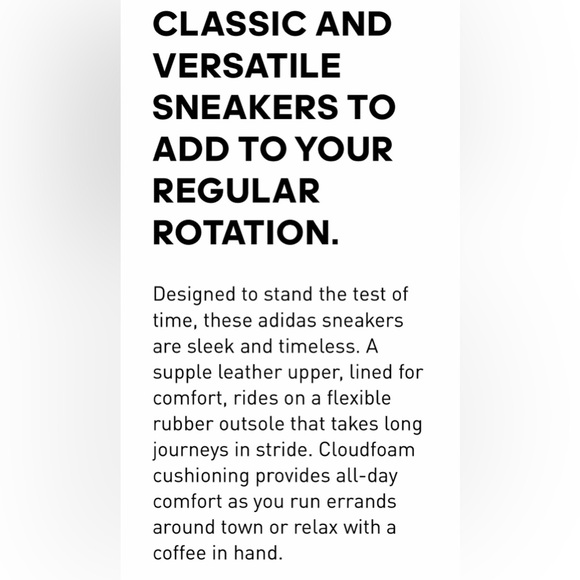 Adidas Women’s Run 70 2.0 White and Black Sneakers - Picture 5 of 16